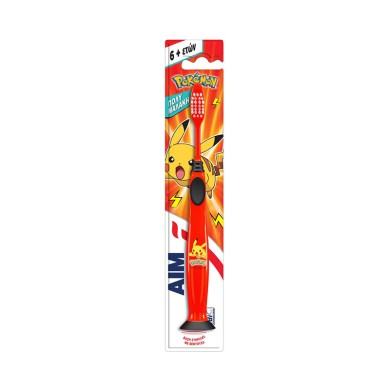 Aim Pokemon Junior 7-13 Ετών Extra Soft Οδοντόβουρτσα