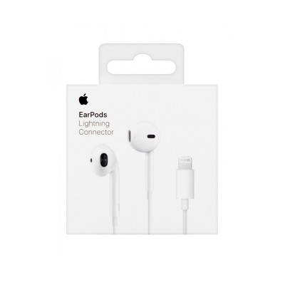 Apple EarPods Earbuds Handsfree με Βύσμα Lightning Λευκό Τεχνολογία