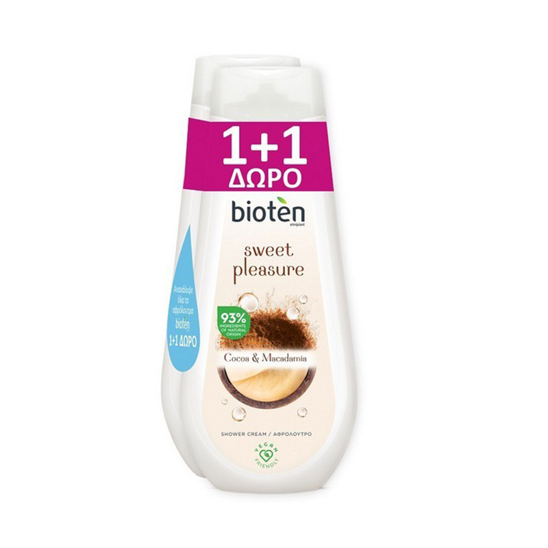 Bioten Sweet Pleasure Αφρόλουτρο 2x750ml 1+1 ΔΩΡΟ Υγεία & Ομορφιά