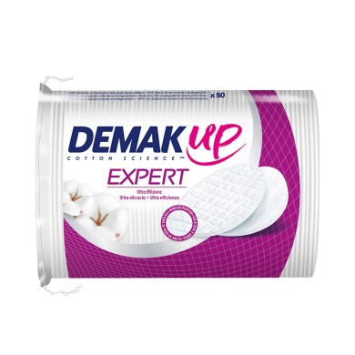Demak Up Expert Oval Δίσκοι Ντεμακιγιάζ 50τμχ