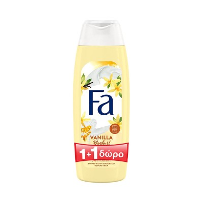 Fa Yoghurt & Vanilla Honey Αφρόλουτρο 2x750ml 1+1 ΔΩΡΟ Υγεία & Ομορφιά