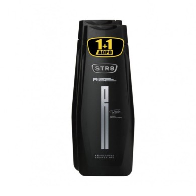 STR8 Rise Αφρόλουτρο 2x400ml 1+1 ΔΩΡΟ