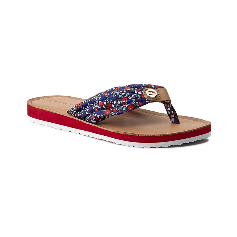 Tommy Hilfiger Flip Flops Monica 14D1 FW0FW00448 903 Mini Floral-Midnight Fashion