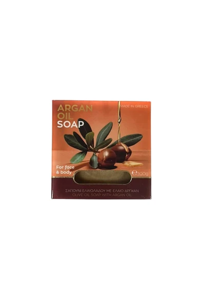 Aegean Aroma Σαπούνι Ελαιολάδου με Έλαιο Argan 100gr Υγεία & Ομορφιά