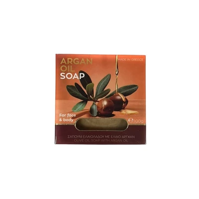 Aegean Aroma Olive Oil Soap with Argan Oil 100gr Health & Beauty