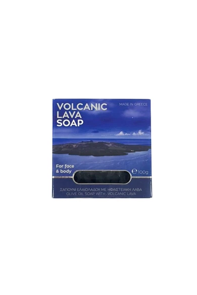 Aegean Aroma Σαπούνι Ελαιολάδου με Ηφαιστιακή Λάβα 100gr Υγεία & Ομορφιά