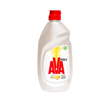 Ava Perle Dishwashing Liquid with Chamomile Extract & Lemon Scent 430ml Cleaning