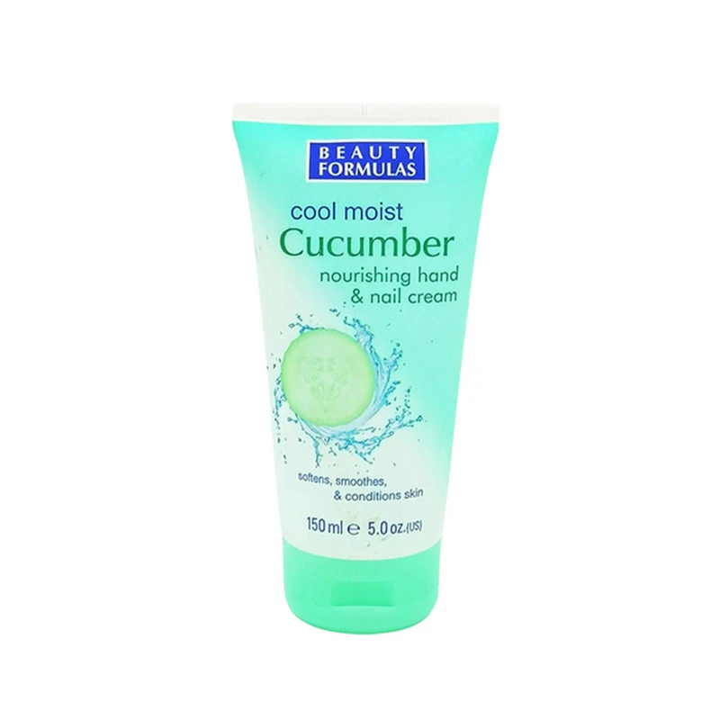 Beauty Formulas Cool Moist Hand & Nail Cream with Cucumber 150ml Health & Beauty