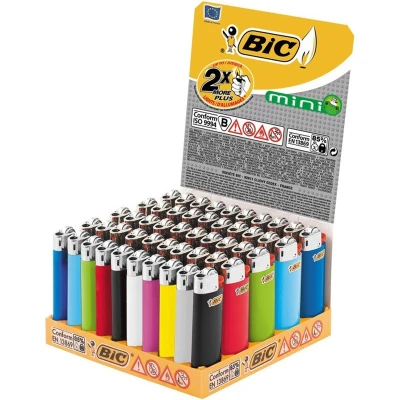 Bic Αναπτήρας Υγραερίου Mini J25 50τμχ Cellar & Tobacco Products
