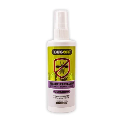 Bug Off Spray Εντομοαπωθητικό με Γεράνιο 100ml Health & Beauty