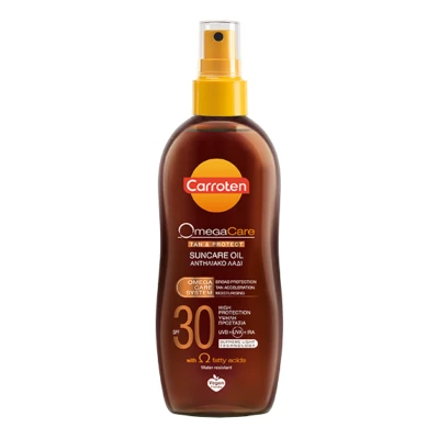 Carroten Omega Care Αδιάβροχο Αντηλιακό Λάδι για το Σώμα SPF30 150ml Υγεία & Ομορφιά