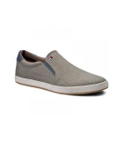 ommy Hilfiger Canvas Shoes Howell 2D2 FM0FM00409 007 Light Gray Fashion