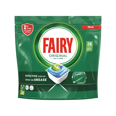 Fairy Original All In One Dishwasher Tablets 26pcs Cleaning