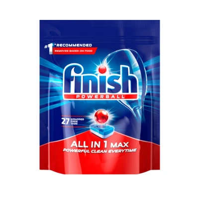 Finish Powerball All In 1 Max Dishwasher Tablets 27pcs Cleaning