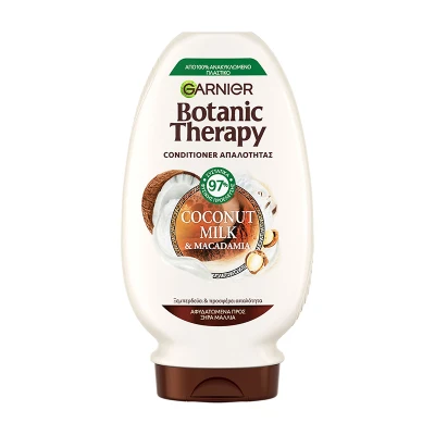 Garnier Botanic Therapy Treasures Conditioner με Γάλα Καρύδας & Macadamia 200ml Υγεία & Ομορφιά