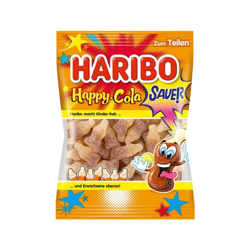 Haribo Ζελεδάκια Sour Happy Cola 200gr