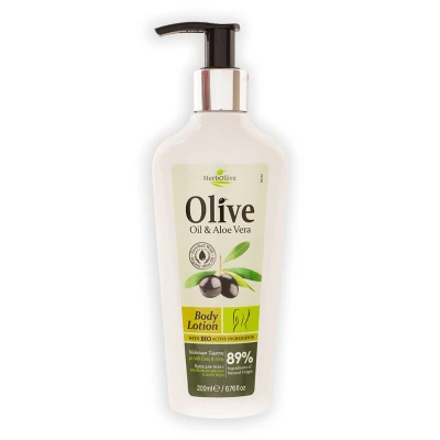Herbolive Body Lotion with Aloe 200ml Health & Beauty