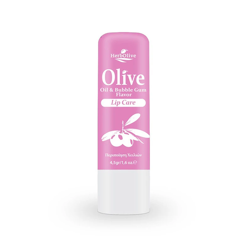 Herbolive Lip Care με Bιολογικό Eλαιόλαδο και Τσιχλόφουσκα 4,5gr Υγεία & Ομορφιά