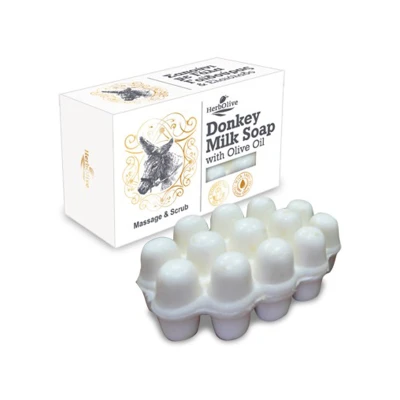 Herbolive Donkey Milk Massage Soap 100gr Health & Beauty