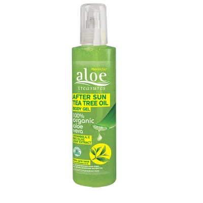 Pharmaid Aloe Treasures After Sun Τζελ Σώματος με Έλαιο Τεϊόδενδρου 250ml Υγεία & Ομορφιά