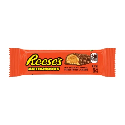 Reese’s Nutrageous Bar με Φιστίκια & Καραμέλα 47gr Τρόφιμα & Ροφήματα