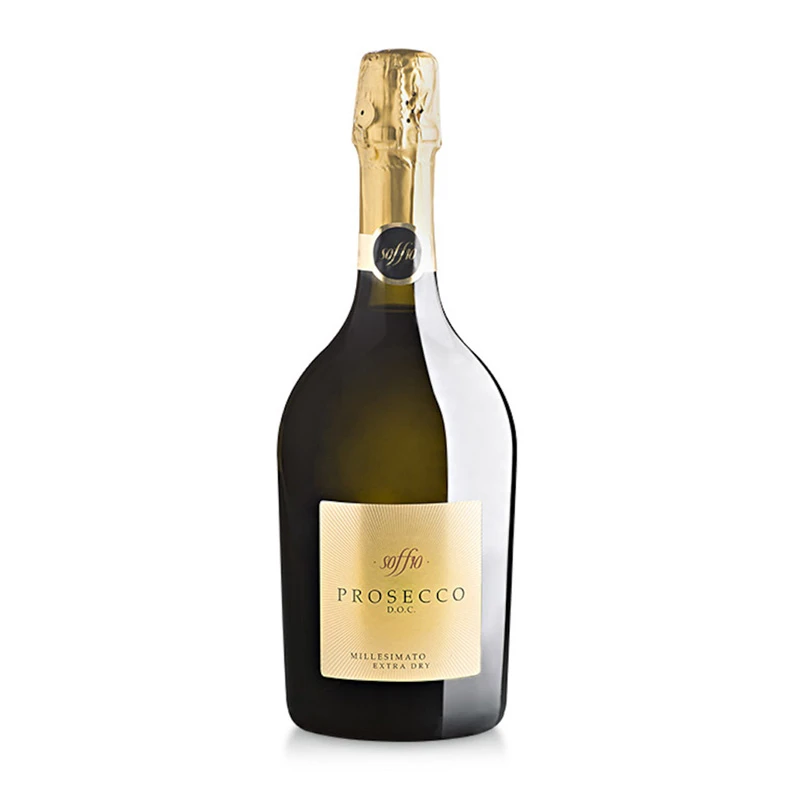 Soffio Prosecco Doc Οίνος Λευκός Extra Ξηρός Αφρώδης 750ml Κάβα & Είδη Καπνιστού