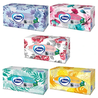 Zewa Deluxe Design Table Tissues 3 sheets 90pcs Cleaning