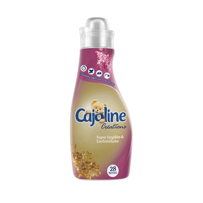 Cajoline Μαλακτικό Ρούχων με Άρωμα Άγρια Ορχιδέα & Σανδαλόξυλο 28 Μεζούρες 700ml Είδη Καθαρισμού