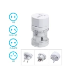 Andowl International All In One Ac Plug Adapter White Technology